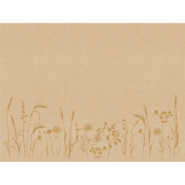 Tischsets Papier recycled 30 x 40 cm Meadow Natural (VPE 1000 St.)