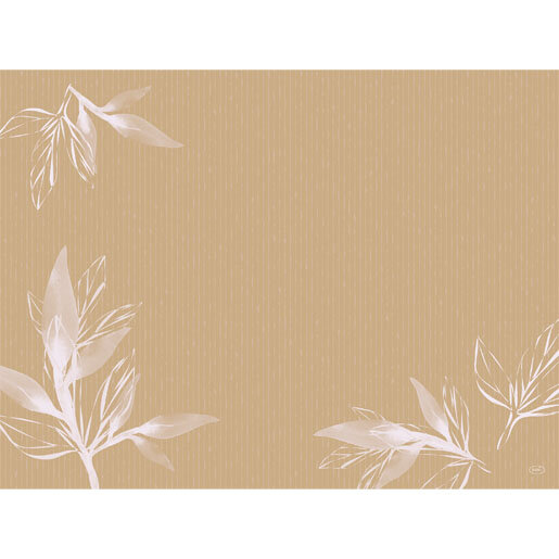 Tischsets Papier 30 x 40 cm, 60 gr, Motive Eco Leaves (VPE 1000 St.)