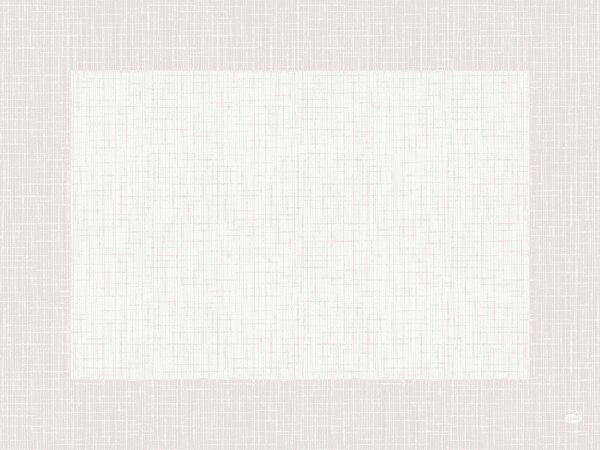 Tischsets Bio-Dunicel 30 x 40 cm, Linnea weiß (VPE 500 St.)