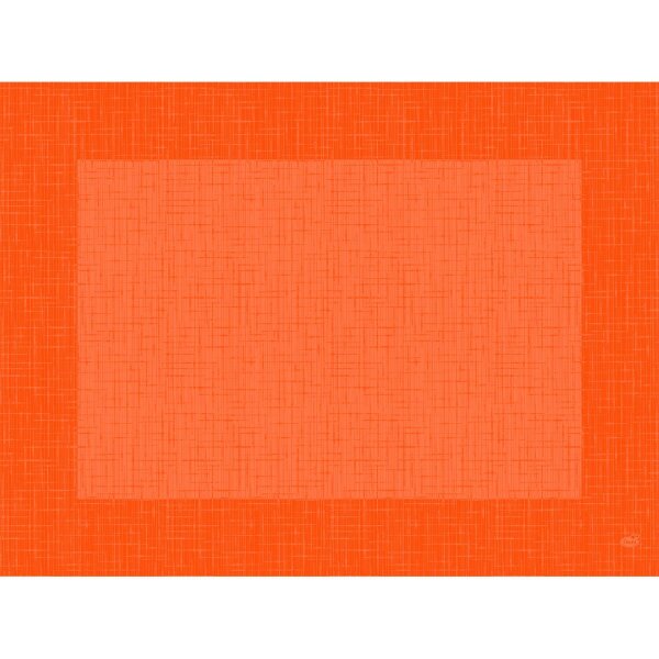 Tischsets Bio-Dunicel 30 x 40 cm, Linnea sun orange (VPE 500 St.)