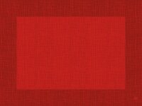 Tischsets Bio-Dunicel 30 x 40 cm, Linnea rot (VPE 500 St.)