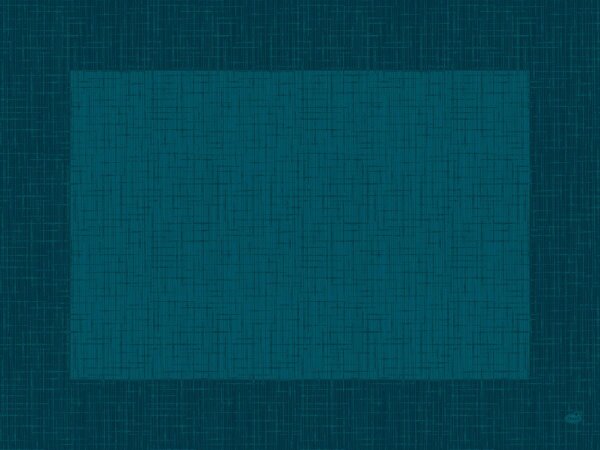 Tischsets Bio-Dunicel 30 x 40 cm, Linnea ocean teal (VPE 500 St.)