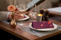 Tischsets Bio-Dunicel 30 x 40 cm, Linnea granite grey (VPE 500 St.)