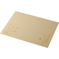 Tischsets Bio-Dunicel 30 x 40 cm, Motive Meadow Natural - unbleached (VPE 500 St.)