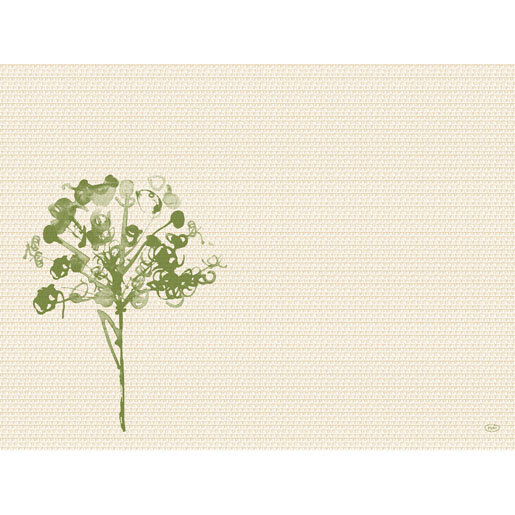 Tischsets Bio-Dunicel 30 x 40 cm, Motive Green Umbles (VPE 500 St.)