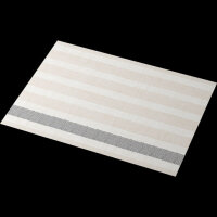 Tischsets Bio-Dunicel 30 x 40 cm, Motive Rigato black (VPE 500 St.)