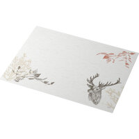 Tischsets Bio-Dunicel 30 x 40 cm, Motive Wood & Deer (VPE 500 St.)