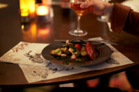 Tischsets Bio-Dunicel 30 x 40 cm, Motive Wood & Deer (VPE 500 St.)