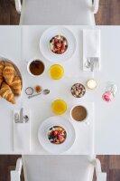 Tischsets Evolin 30 x 43,5 cm, Uni weiß (VPE 350 St.)