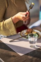 Tischsets Silikon 30 x 45 cm, Uni greige (VPE 30 St.)