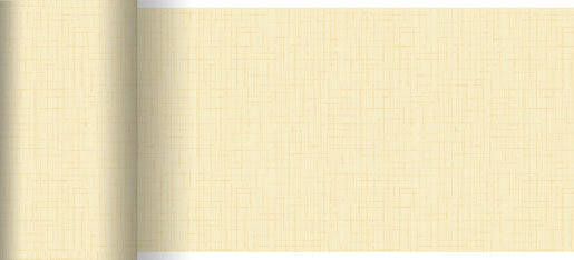 Tischläufer Dunicel 20 m x 15 cm, Linnea cream (VPE 6 St.)