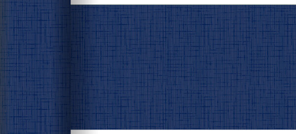 Tischläufer Dunicel 20 m x 15 cm, Linnea dunkelblau (VPE 6 St.)