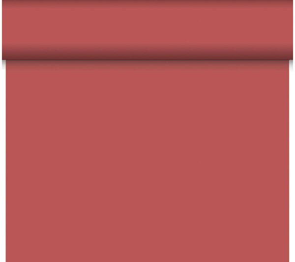 Tête à Tête Tischläufer Bio-Dunicel 24 m x 40 cm (20 Abschnitte), Uni bordeaux (VPE 4 St.)