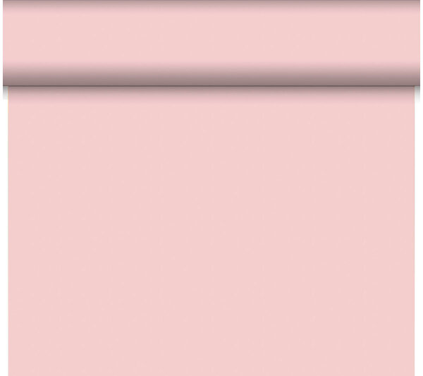 Tête à Tête Tischläufer Bio-Dunicel 24 m x 40 cm (20 Abschnitte), Uni mellow rose (VPE 4 St.)