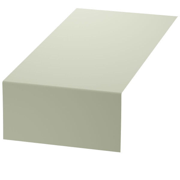 Tête à Tête Tischläufer Bio-Dunicel 24 m x 40 cm (20 Abschnitte), Uni pistachio green (VPE 4 St.)