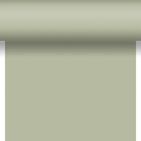 Tête à Tête Tischläufer Bio-Dunicel 24 m x 40 cm (20 Abschnitte), Uni pistachio green (VPE 4 St.)