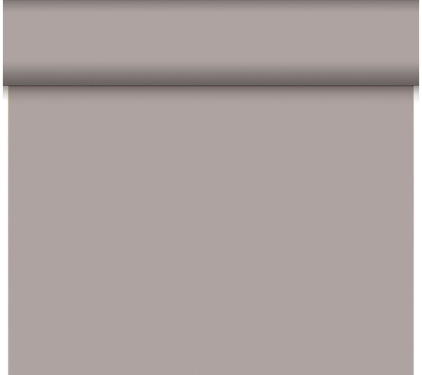 Tête à Tête Tischläufer Bio-Dunicel 24 m x 40 cm (20 Abschnitte), Uni greige (VPE 4 St.)