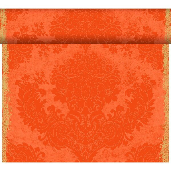 Tête à Tête Tischläufer Dunicel 24 m x 40 cm (20 Abschnitte), Motive Royal sun orange (VPE 4 St.)