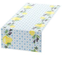 Tête à Tête Tischläufer Dunicel 24 m x 40 cm (20 Abschnitte), Motive Mediterrian (VPE 4 St.)