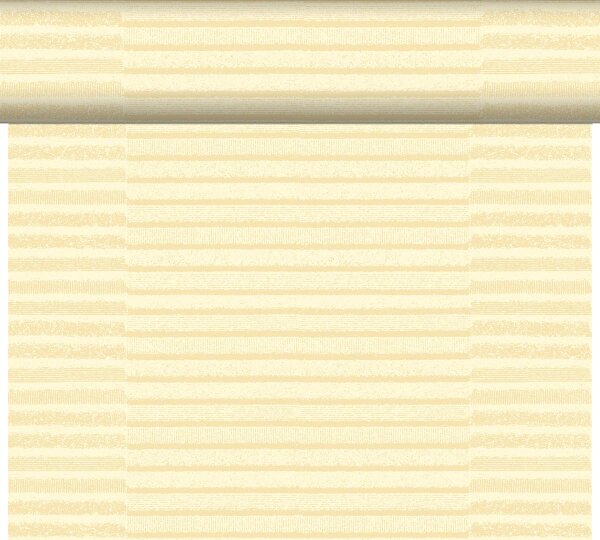 Tête à Tête Tischläufer Dunicel 24 m x 40 cm (20 Abschnitte), Motive Tessuto cream (VPE 4 St.)