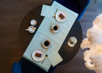 Tête à Tête Tischläufer Dunicel 24 m x 40 cm (20 Abschnitte), Motive Tessuto mint (VPE 4 St.)