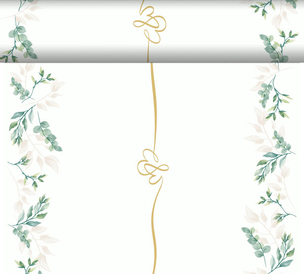 Tête à Tête Tischläufer Dunicel 24 m x 40 cm (20 Abschnitte), Motive Love Hearts (VPE 4 St.)