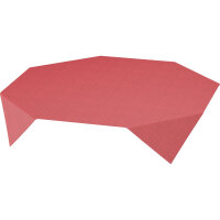 Mitteldecken Dunisilk® 84 x 84 cm, Linnea bordeaux (VPE 100 St.)