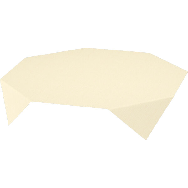 Mitteldecken Dunisilk® 84 x 84 cm, Linnea cream (VPE 100 St.)