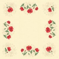 Mitteldecken Dunisilk® 84 x 84 cm, Motive Monique (VPE 100 St.)