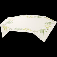 Mitteldecken Dunisilk® 84 x 84 cm, Motive Green Umbles (VPE 100 St.)