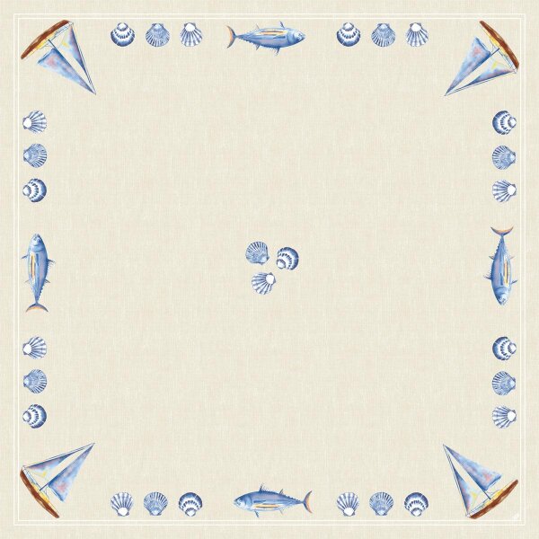 Mitteldecken Dunicel 84 x 84 cm, Motive Tide (VPE 100 St.)