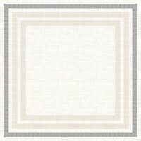 Mitteldecken Dunicel 84 x 84 cm, Motive Rigato black (VPE 100 St.)