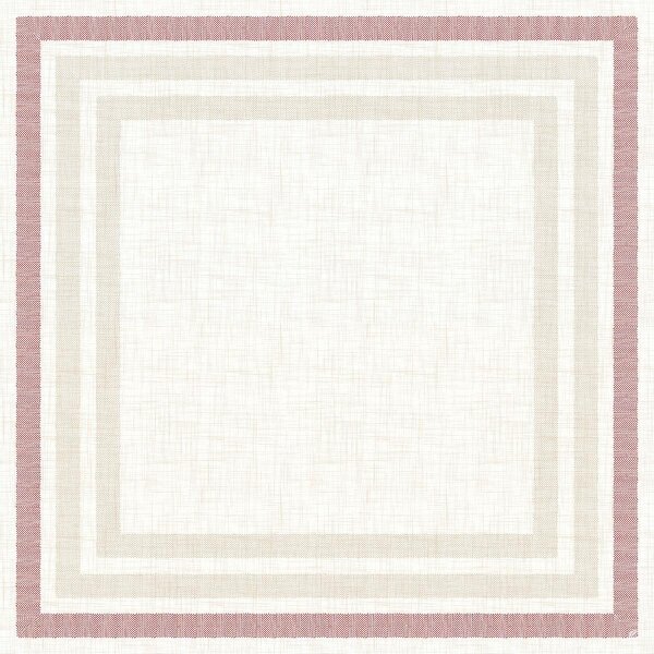 Mitteldecken Dunicel 84 x 84 cm, Motive Rigato bordeaux (VPE 100 St.)