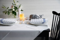 Mitteldecken Evolin 84 x 84 cm, Uni  weiß (VPE 84 St.)