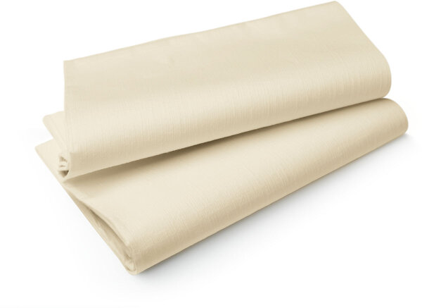 Mitteldecken Evolin 84 x 84 cm, Uni  cream (VPE 84 St.)