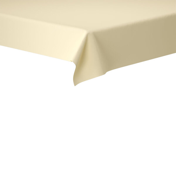 Tischdecken Evolin 127 x 127 cm, Uni cream (VPE 50 St.)