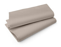Tischdecken Evolin 127 x 127 cm, Uni greige (VPE 50 St.)