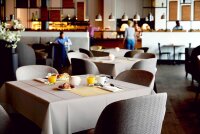 Tischdecken Evolin 127 x 127 cm, Uni granite grey (VPE 50 St.)