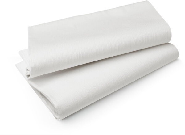 Tischdecken Evolin 127 x 180 cm, Uni  weiß (VPE 25 St.)