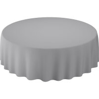 Tischdecken Evolin rund Ø 240 cm, Uni granite grey (VPE 10 St.)