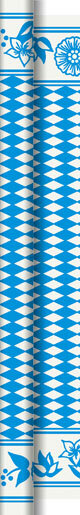 Tischdeckenrollen 1,18 x 10 m, Motive Bayernraute (VPE 6 St.)