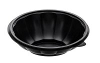 PP Menüschale schwarz rund 500 ml | VPE 300 (6 x 50)