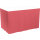 Skirtings Dunicel 72 cm x 5 Abschnitte à 4 m, selbstklebend, Uni bordeaux (VPE 5 St.)