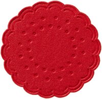 Untersetzer Zelltuch rund Ø 7,5 cm, 8-lagig, Uni...