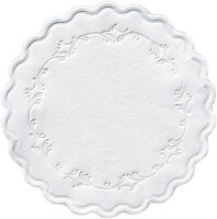 Untersetzer Zelltuch rund Ø 9 cm, 8-lagig, Uni...