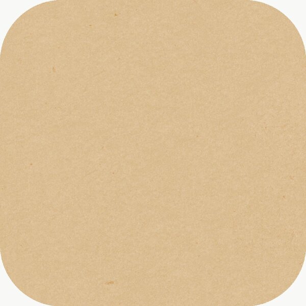 Untersetzer Zelltuch 8,5 x 8,5 cm, 8-lagig, Uni natural brown - unbleached (VPE 2000 St.)