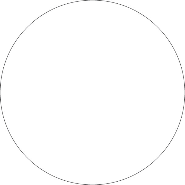 Untersetzer Dunilin rund Ø 9 cm, Uni weiß (VPE 5000 St.)