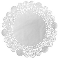Tortenspitzen rund, Uni Ø 19 cm, weiß (VPE...