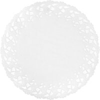 Tortenspitzen rund, Uni Ø 23 cm, weiß (VPE...