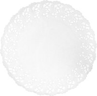 Tortenspitzen rund, Uni Ø 34 cm, weiß (VPE...